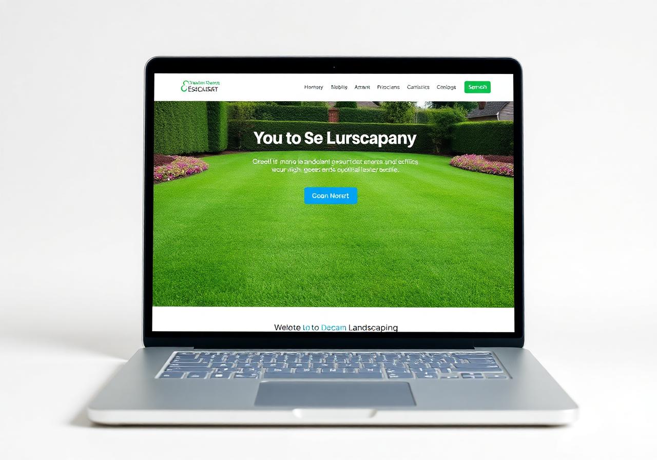 Greenline Lawn Co. — Landscaping website